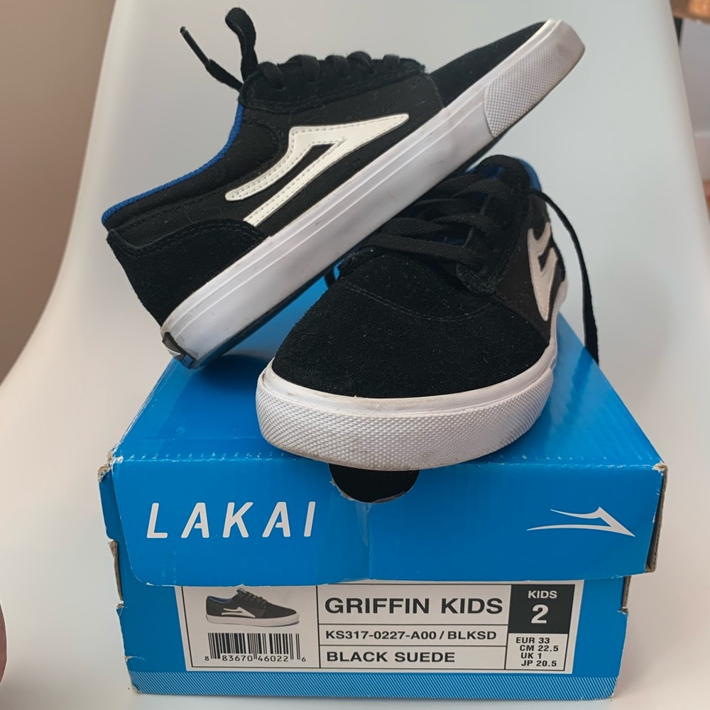 Boys Lakai Griffen Skate Sneakers